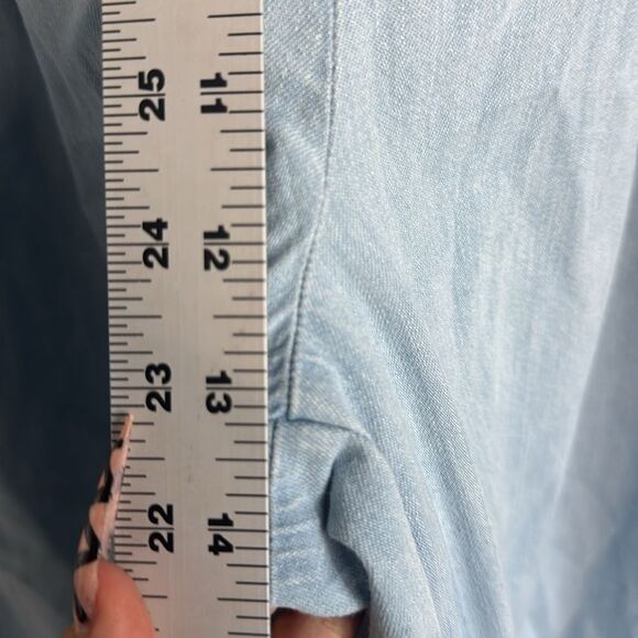 Madewell Pull-On Straight Jeans in‎ Dorset Wash Medium - Picture 9 of 11